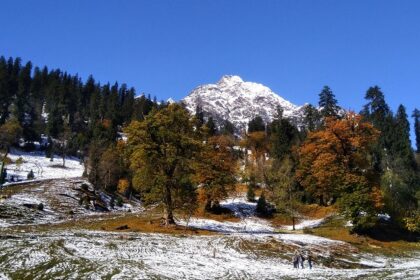 Picturesque view of Manali, HImachal Pradesh - One of the best hill stations near Pathankot