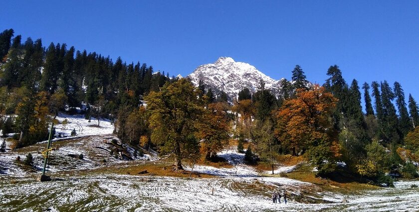 Picturesque view of Manali, HImachal Pradesh - One of the best hill stations near Pathankot