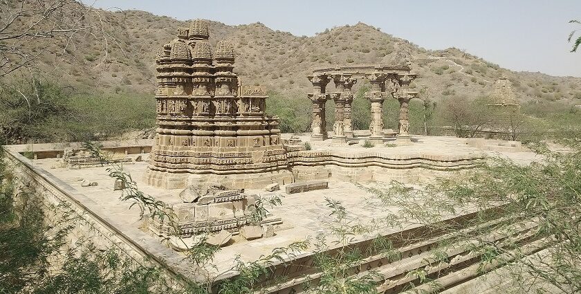 Kiradu Temples in Rajasthan showcase exquisite 11th-century carvings and architecture.