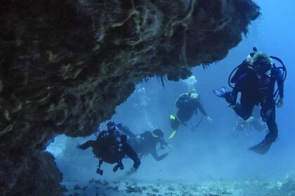 Scuba diving in Calangute, a town located in North Goa, is an amazing experience.