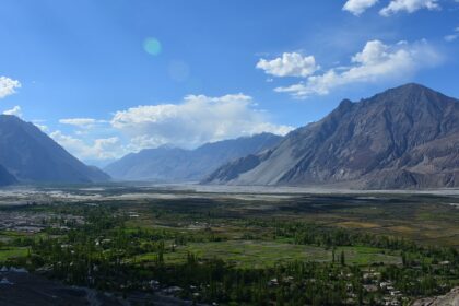 Picturesque view in the landscape of Nubra valley,near Diskit - things to do in Nubra Valley