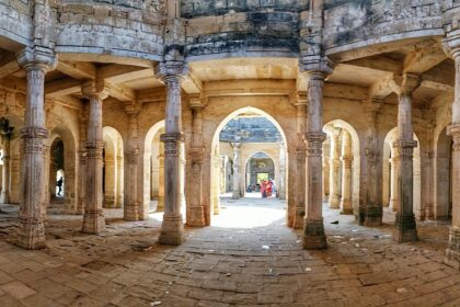 Climb to the peak of one of the ancient caverns of Junagadh for panoramic views.