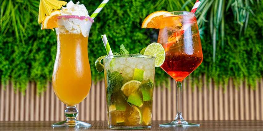 Enjoy a wide variety of cocktails on your visit to 9 Bar located in Anjuna, Goa.