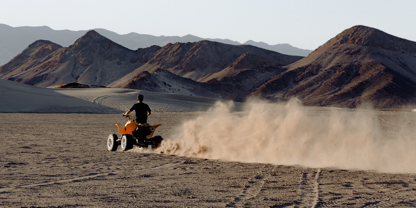 ATV Riding amidst the rustic peaks is one of the adventure things to do in Bangalore.