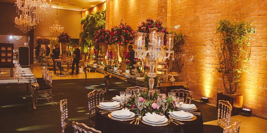 An image of luxurious ambience at the party event in AZUR located in North Goa, India