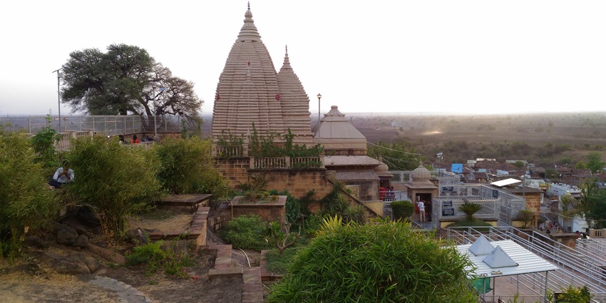 Adasa, a popular tourist destination with ancient temples and lush greenery around.