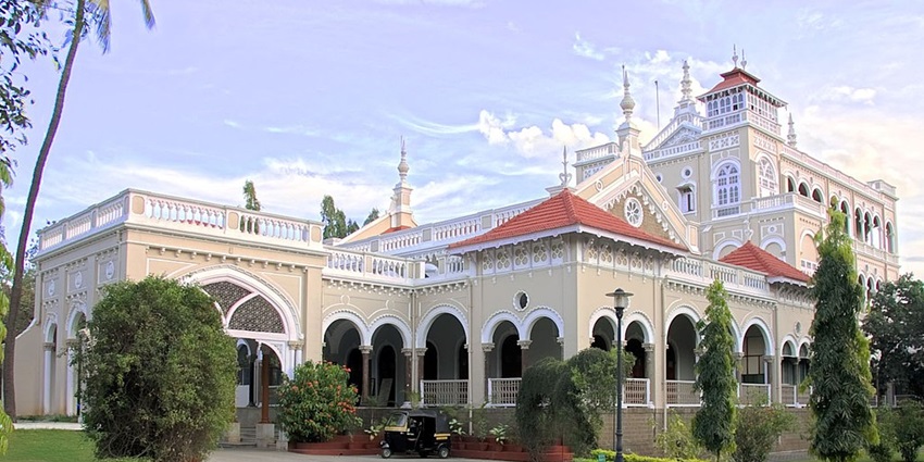 View of Aga Khan Palace with spectacular views.