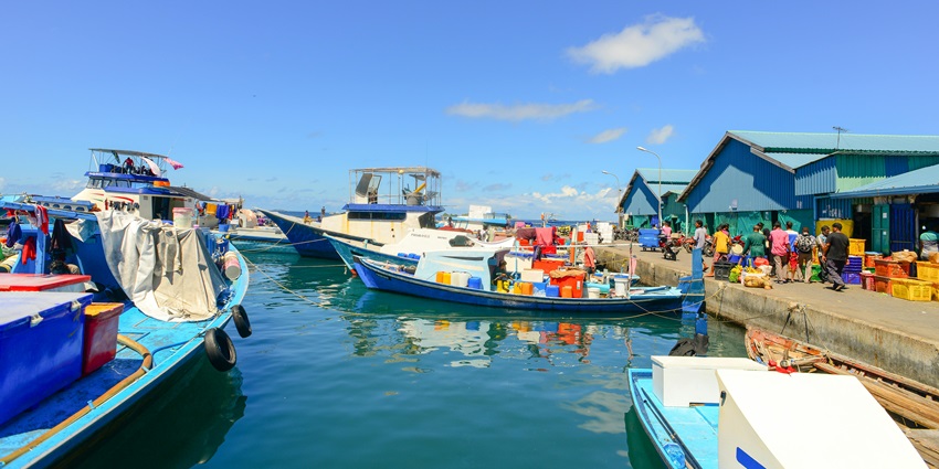 Agatti Island Market - a spot for shopping in Lakshadweep offers local handicrafts.