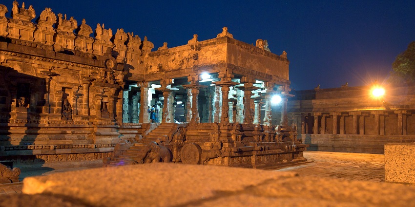 Explore the majestic Airavatesvara Temple, around Kapaleeswarar Temple.