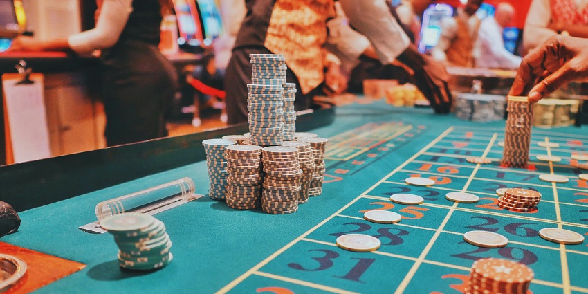 An image from a game room in casino in Delhi along with other accommodation facilities.