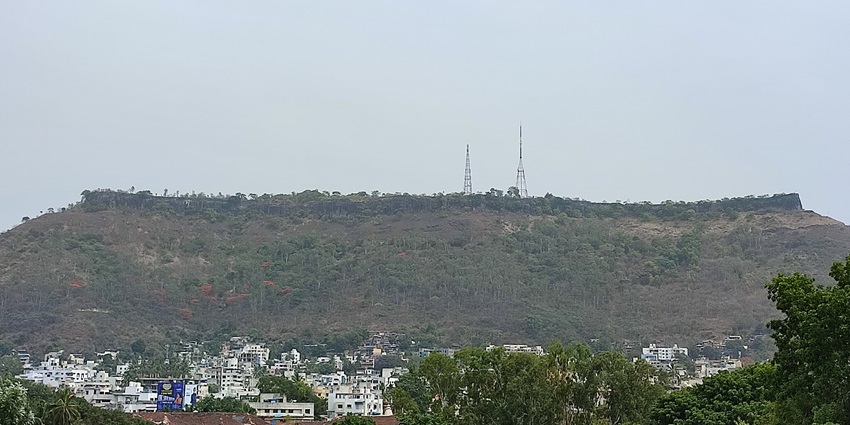 Ajinkyatara Fort, one of the popular places near the Sajjangad Fort, in Maharashtra