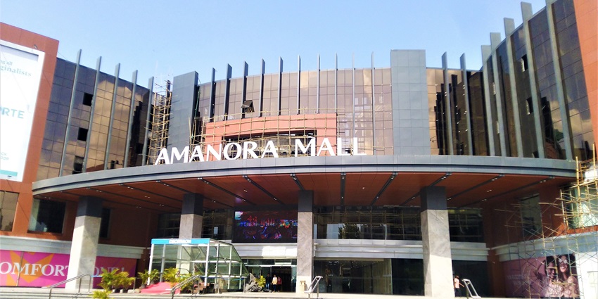 Image of New facade of Amanora Mall in Pune - one of the best places to visit near Kharadi