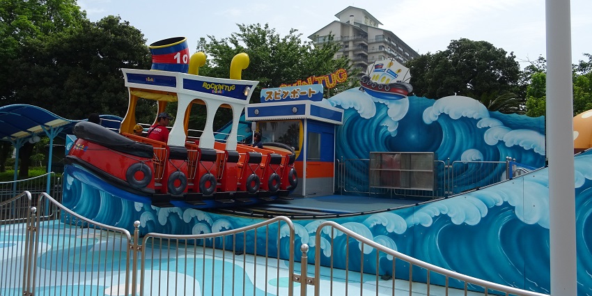 A glimpse of a colourful slide at the famous Amaravathi leisure hub in Andhra Pradesh.