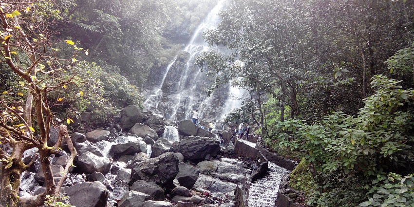 Amboli Waterfall in Sindhudurg, Maharashtra, a must visit hill station near Kolhapur