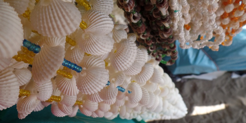 Explore handcrafted goods at Amini Island Market, a place for shopping in Lakshadweep.
