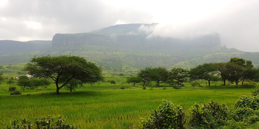 Anjaneri Fort in Nashik, Maharashtra, a famous place near Brahmagiri fort