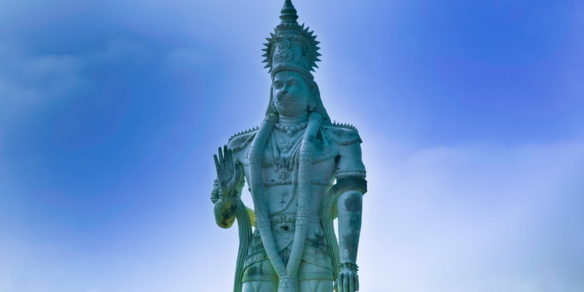Anjaneri Hanuman Temple is located on top of Anjaneri Hills.