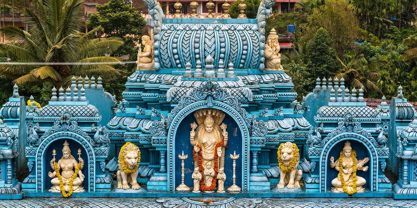 Image of Annapoorneshwari Temple Temple in Horanadu, a place to visit near Bhadravati