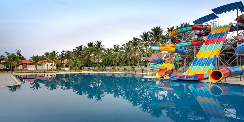 A glimpse of the famous Aqua Retreat, a famous leisure destination nestled in Odisha.