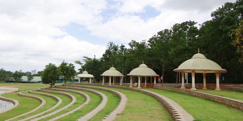 Art of Living International Center: A serene spiritual retreat.