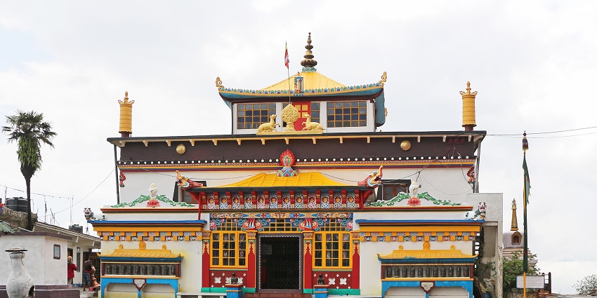 A glimpse of the Asthal Bohar Monastery, one of the spiritual places to visit in Rohtak.