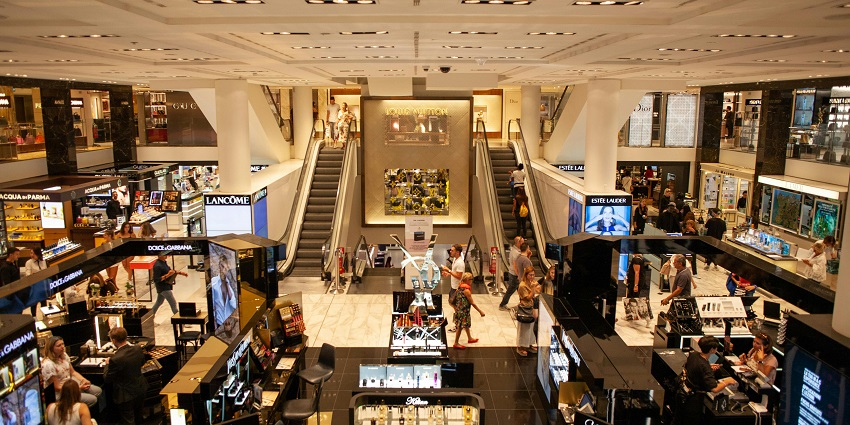 A glimpse of the famous Atria Mall, one of the best places for shopping in Mumbai.