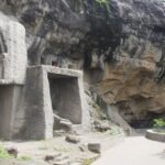 Stunning rock-cut sculptures at Aurangabad Caves, showcasing ancient craftsmanship.