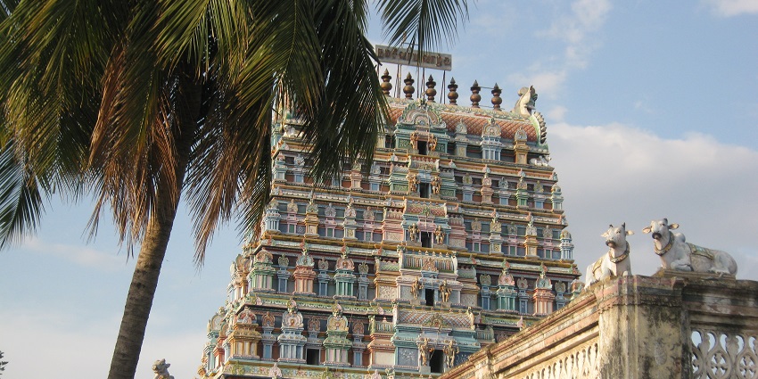 Historic temple dedicated to Lord Shiva, featuring intricate architecture.
