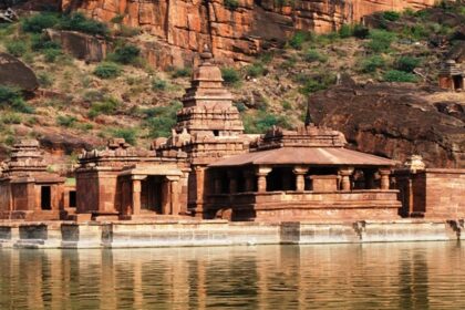 Image of Jain Caves in Badami is one of the best places to visit near Badami