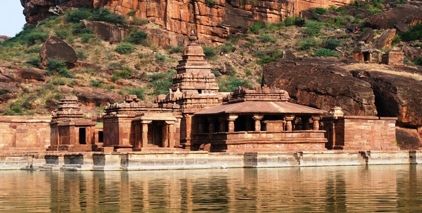 Image of Jain Caves in Badami is one of the best places to visit near Badami