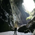 View of the Bharot caves from inside, offering a peaceful escape from the city