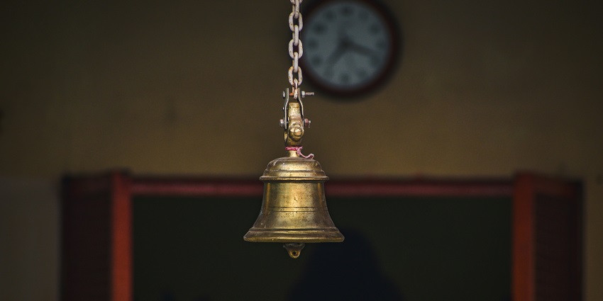 A serene view of Balmiki Temple captured during daytime in the state of Haryana, India.