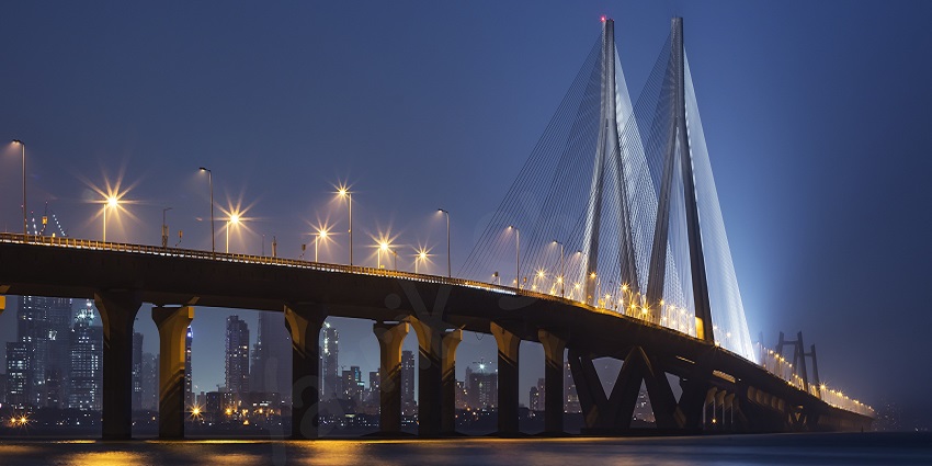 A stunning view of the Bandra-Worli Sea Link, making it one of the best places near Elephanta Caves.