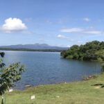 A scenic view of Harangi Elephant Camp, one of the best places to visit near Bangalore in August.