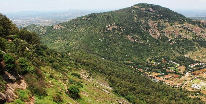 An image of Nandi Hills which is one of the famous tourist attractions near Bangalore.