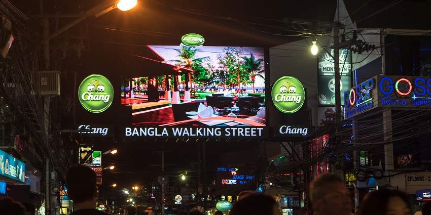 Thailand party places include Bangla Road, Phuket, the Lively street filled with nightlife, bars, and entertainment options