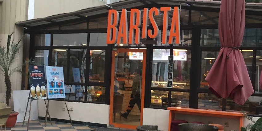 Image of Barista Café offers coffee, pastries, and light meals