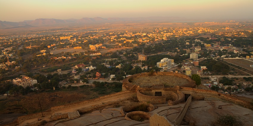 Bellary Fort on the hill of Bellary.