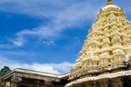 Places to visit in Talakadu include historic temples with sandy landscapes and ancient ruins