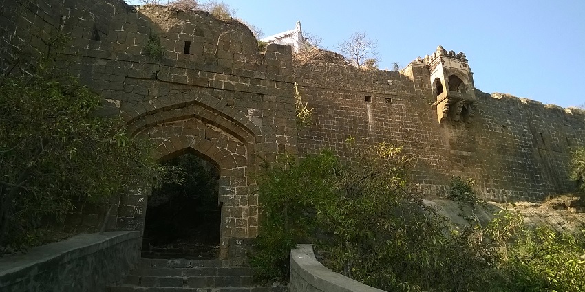 View of the Fort against the clear blue sky