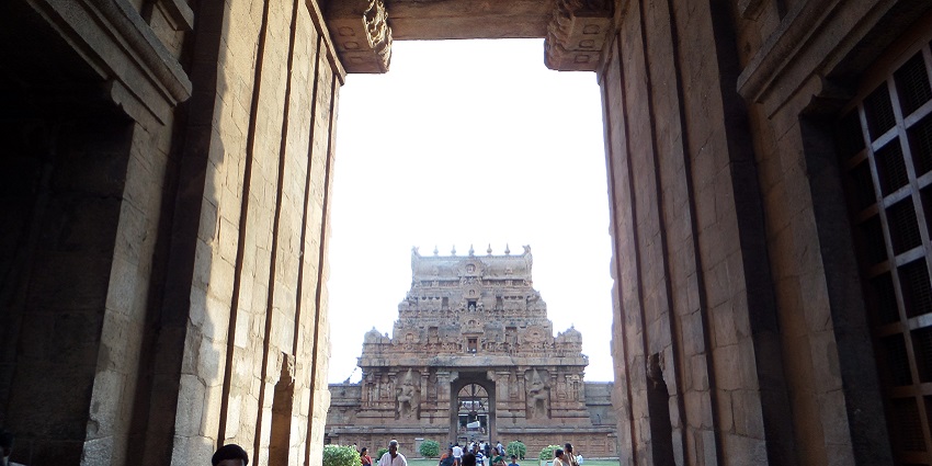 The beautiful night sky of Thanjavur, which can be visited during the winter months.