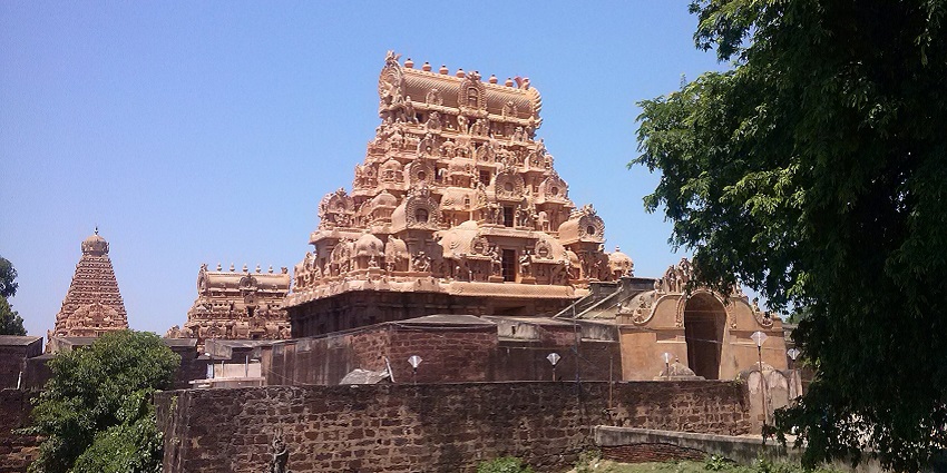 The ideal time to visit Thanjavur is October and March.