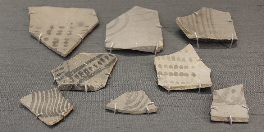 Stone relics at Panipat Museum