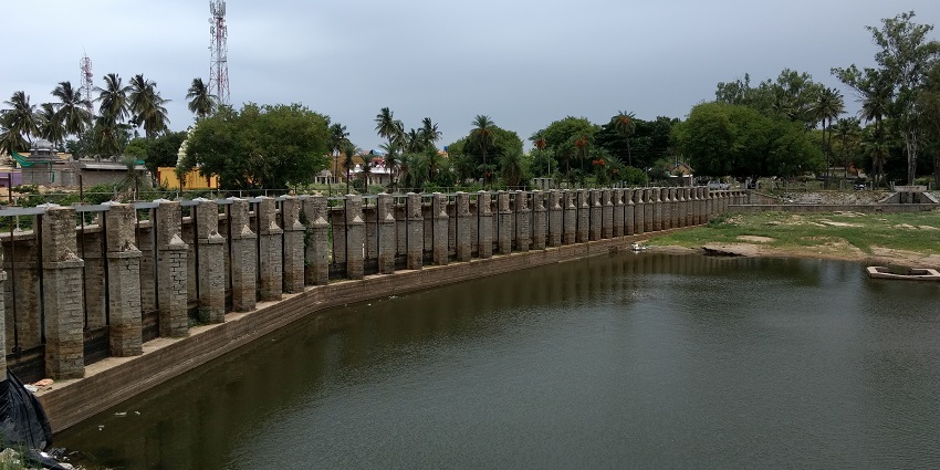 An image of Bethamangala Reservoir which is centred around a large man-made lake.