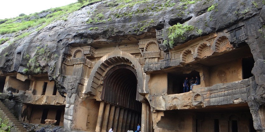 The Bhaja Caves is one of the best places to visit in Lonavala in monsoon season.