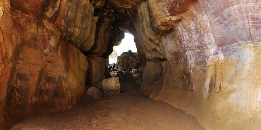 Bhimbetka Rock Shelters feature ancient art and is an ideal spot for history lovers.
