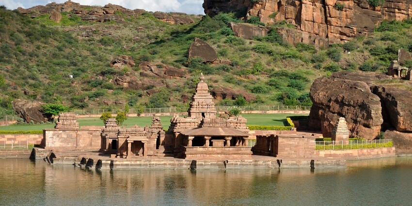 The Bhutanatha Temple stands gracefully as a top place to visit in Badami.