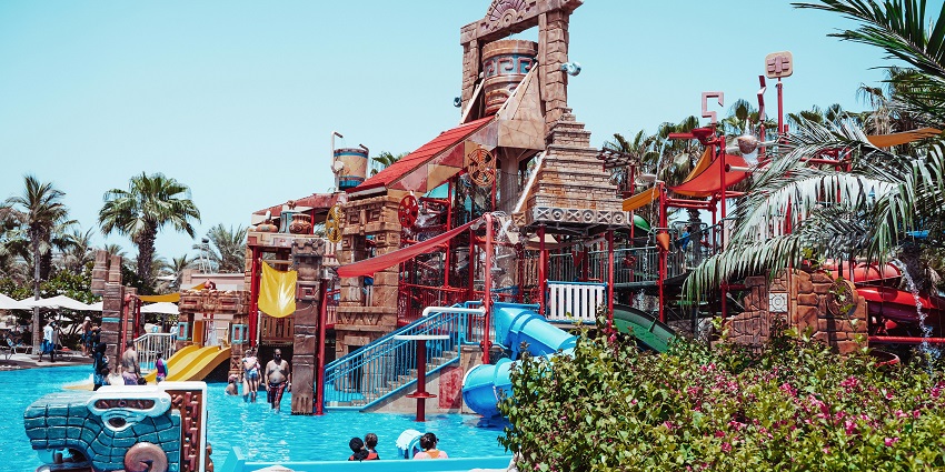 The sprawling Blue Lagoon, featuring slides, is one of the best Ambernath water parks.