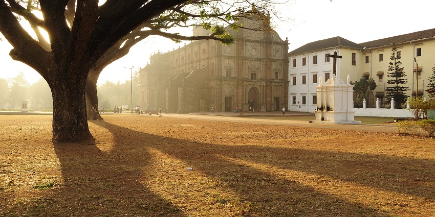 Bom Jesus Basilica is one of the most famous places around netravali wildlife sanctuary.