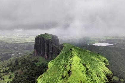 Durg Bhandar Fort on Brahmagiri Mountain, built by the renowned Maharashtrian King Shivaji